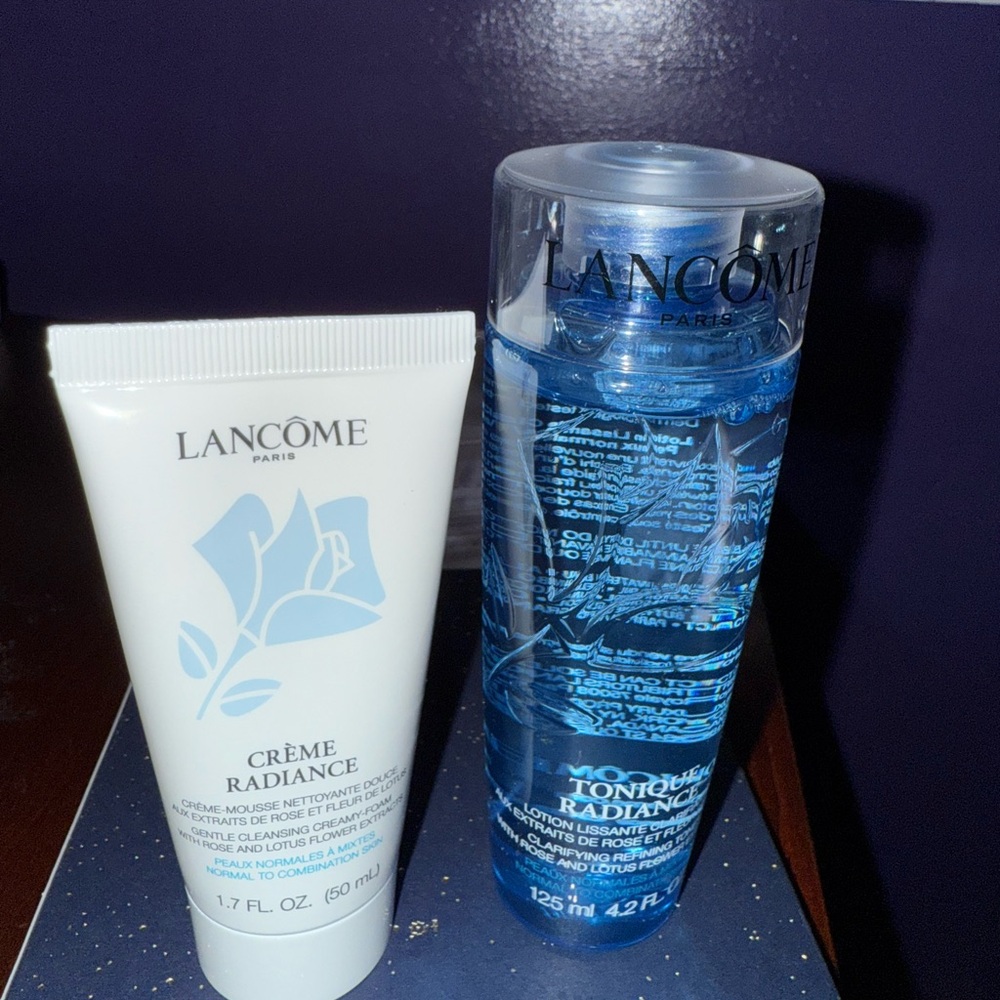 Lancôme Crème Radiance & Tonique Radiance Set - White and Blue